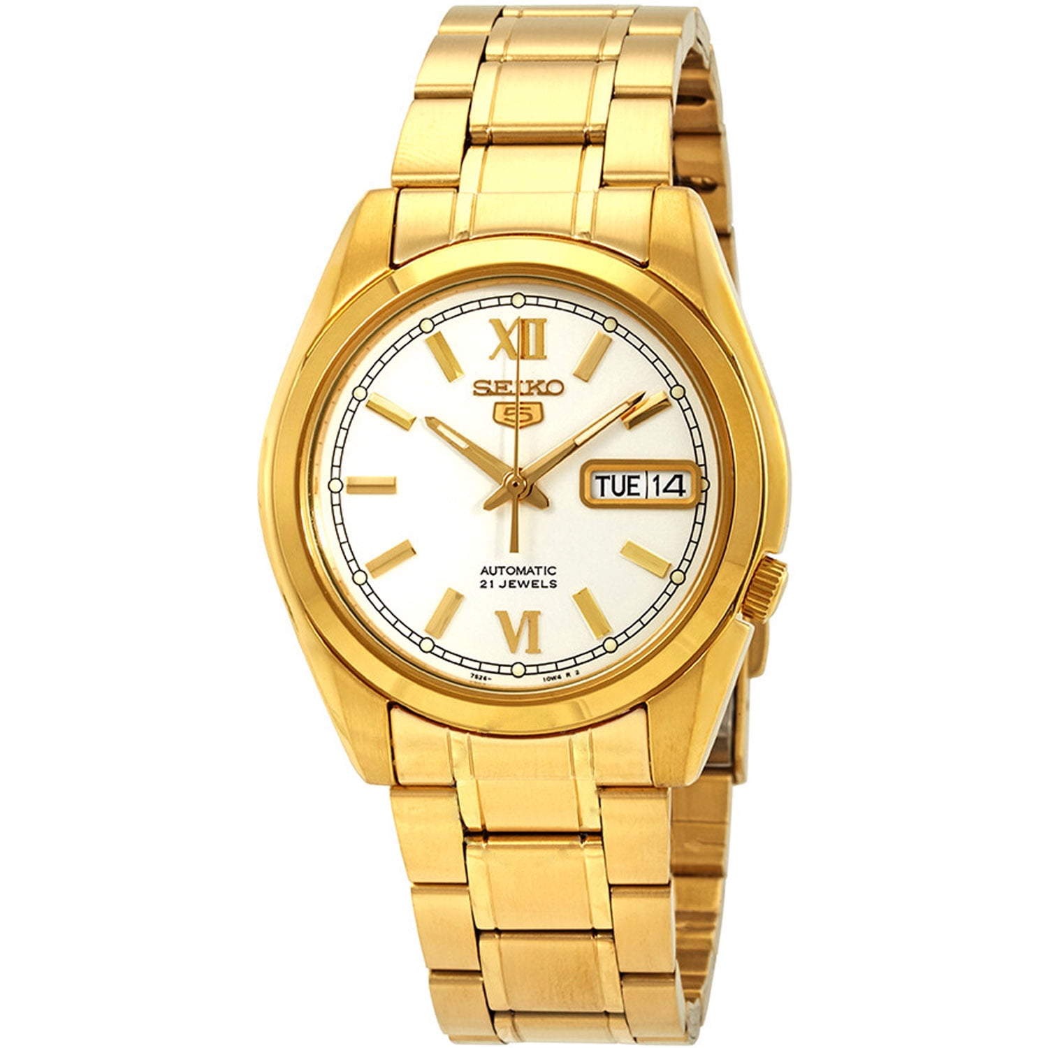 NWT Seiko 5 Automatic Champagne Dial Men\'s Watch K1S A fantastic Looking Champagne/Golden Dial- Seiko 5 SNKL81K1  main image 4
