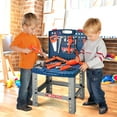 thumbnail image 7 of Freecat 71PCS Tool Set for Kids, Toys for Boys 3 to 6 Years, Toddler Workbench with Realistic Tools &Electric Drill, Christmas Birthday Gift for Kids Toddler Boys Ages 3 4 5 6., 7 of 7