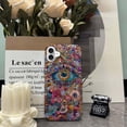thumbnail image 6 of Compatible with iPhone 16 Case, Evil Eye Charm Soft TPU + Hard PC 2-in-1, Anti-Scratch Soft TPU Shockproof Unique Protective Cover Pattern Design, 6 of 6