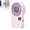 D, variant on Zguuel Handheld Fan with Ice Plate, Semiconductor Cooling Fan with Digital Display & Speed Control, Rechargeable Personal Cooling Fan for Travel, Outdoor, Summer