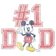 thumbnail image 2 of Mens Mickey & Friends Father's Day Mousey #1 Dad Tank Top, 2 of 4
