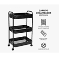 thumbnail image 3 of Organizador De Metal Transportador Metálico Color negro, 3 of 5