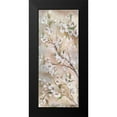 thumbnail image 2 of Tre Sorelle Studios 8x14 Black Modern Framed Museum Art Print Titled - Cherry Blossoms Taupe Panel I, 2 of 5