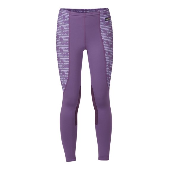 Kerrits Kids Performance Tights (XL, Cassis Striped Horse)