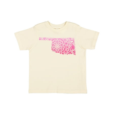 

Inktastic Oklahoma Silhouette Mandala Gift Toddler Boy or Toddler Girl T-Shirt