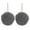 Gray, variant on 2 Pack Soft Chenille Hand Drying Puff Towel Balls, Fuzzy Ball Towel Quick Dry, Creative Decorative Hand Bath Towel Set for Bathroom Kitchen - Dry Your Hand Instantly, Gray
