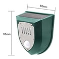 thumbnail image 4 of Solar Sound and Light Alarm with Motion Detector 110 Decibels Alarm Siren 6 LED Flash Strobe Warning Security System for Farm Villa Green, 4 of 5