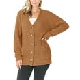 thumbnail image 2 of KOGMO Womens Popcorn Sweater Cardigans with Buttons and Pockets, 2 of 4