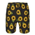 thumbnail image 4 of Naloa Sunflowers Men's Beach Shorts, Surfing shorts, Swim trunks, Quick Dry Swim Trunks for Surfing Beach Fun - X-Large, 4 of 9