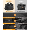 thumbnail image 5 of HOTOR Lunch Box for Men and Women - Premium Leak-Proof Insulated Lunch Bag with Adjustable Shoulder Strap, Large Capacity Cooler Lunch Bag, 13.3" x 9.9" x 9.0", Black, 5 of 5