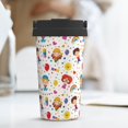 thumbnail image 6 of KLL Childrens Party Pattern Stainless Steel Vacuum Insulated Tumbler - Carry Insulated Coffee Mug - Reusable Insulated Cold Brew Iced Coffee Cup Thermos, 6 of 8