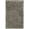 thumbnail image 2 of SAFAVIEH Toronto Kameron Solid Polyester Shag Area Rug, Grey, 4' x 6', 2 of 7