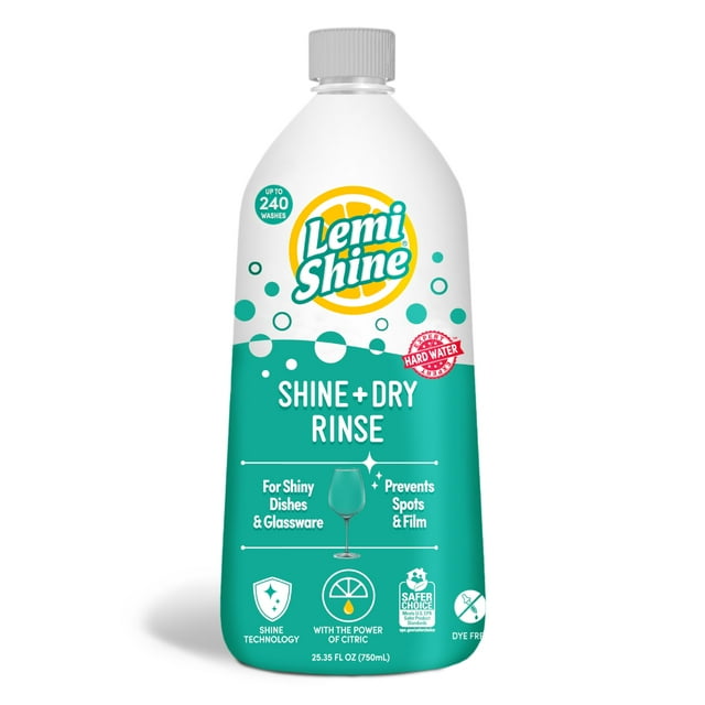 Abrillantador para lavavajillas Lemi Shine Shine + Dry 750 ml (1 paquete)