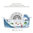 thumbnail image 4 of Sonic W-ave IP67Waterproof W-ave Flower Cleaner USB Rechargeable Kitchen Lazy Dish Washing Machine Mini, 4 of 8