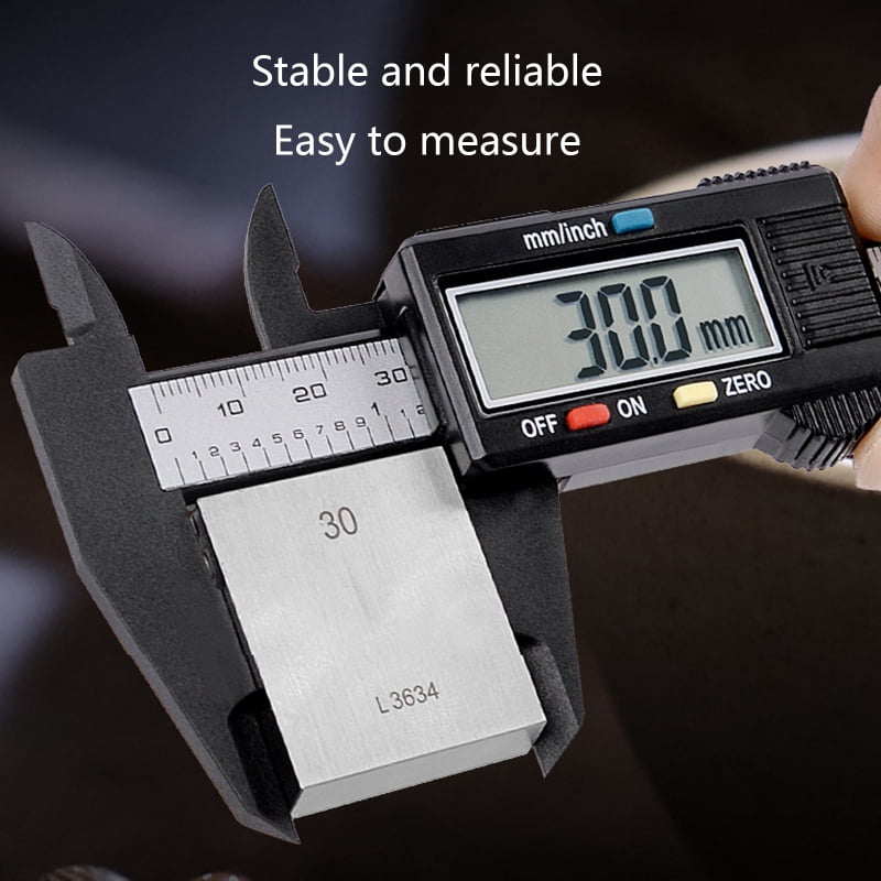 High Precision Digital Vernier Micrometer Caliper Measuring Tool Inch/Metric