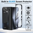 thumbnail image 2 of Funda para Google Pixel 10 Pro Fold negra con soporte para stylus YQODSZ, 2 of 7
