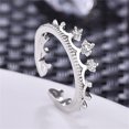 thumbnail image 4 of TIMIFIS Rings Knuckle Stacking Rings TITANIUM Titanium Steel Frosted Ring Stainless Steel Ring Male Rings for Women;Teen Girls;Man - Summer, 4 of 7