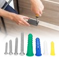 thumbnail image 2 of Tubo de Expansión Jadeshay 200 Piezas Tornillo Autorroscante Alta Resistencia, 2 of 8