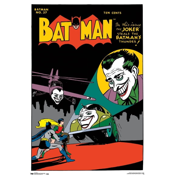 DC Batman (Comics) - Cover #37 Wall Poster, 22.375" x 34"