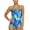 Green, variant on Charmo Women's Printed Athletic One Piece Swimsuit Sports Swimwear Training Suit