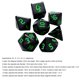 thumbnail image 4 of FLhrweasw 7 Unids/set Dados Digitales Varios Lados D4 D6 D8 D10 D12 D20 para TRPG (verde), 4 of 9