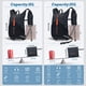 thumbnail image 4 of Mochila de Senderismo BECOJADDE 15L Plegable Ultraligera Negra, 4 of 8