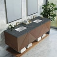 thumbnail image 3 of James Martin Vanities D200-V72-Fpbl Marcello 72" Wall Mounted Double Basin Vanity Set -, 3 of 7