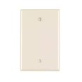 thumbnail image 3 of Placa de pared Leviton PJ13-T para 1 módulo tamaño intermedio color almendra claro, 3 of 3