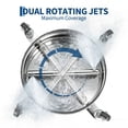 thumbnail image 4 of 14" Pressure Washer Surface Cleaner with 4 Wheels, Stainless Steel Surface Cleaner for Pressure Washer Attachment for Patio, Sidewalk, Deck and Driveways, 4 of 7