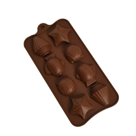 

JeashCHAT Silicone Chocolate Candy Molds Silicone Baking Molds for Cake Fancy Shapes Clearance