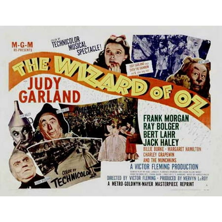 The Wizard Of Oz Movie Poster Style R 11 X 17 1939