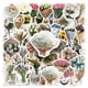 thumbnail image 1 of Calcomanía de vinilo Stickers Bouquet Aesthetic con estampado floral vintage, 50 unidades, 1 of 2