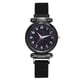 thumbnail image 2 of Reloj de cuarzo para mujer, relojes para mujer, esfera de moda, correa de malla de acero inoxidable, reloj de cuarzo para mujer, reloj de cuarzo de regalo, 2 of 3