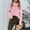 Pink, variant on AOOCHASLIY Sweaters Fall Clothes Winter Women's Casual Turtleneck Pullover Blouse Knitting Backless Long Sleeve Solid Tops Sweaters