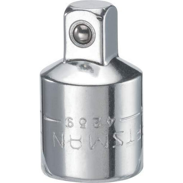 craftsman 3/8" to 1/2" socket adapter, 1/2inch drive, female to male (cmmt99222)
