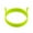 Green, variant on Silicone Egg Frying Ring with Double Handles, Non-Stick Round Mould for Frying Eggs & Pancakes, Heat-Resistant (-40C to 230C)