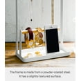 thumbnail image 5 of Yamazaki Home Jewelry + Accessory Display, White, Steel + Wood, No Assembly, 5 of 7