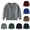 Manteaux ZA-Black-kids, variante sur MKOSPLRT Cardigans pour Fille 2-13 Ans Manches Longues Bouton Col en V Cardigans Tricotés Légers Vestes Solides pour Automne Extérieur