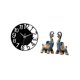 thumbnail image 5 of Reloj de pared grande,Reloj de pared acrílico silencioso de estilo moderno.,Reloj de pared grande de oficina,silencioso,fácil de leer y sencillo.,Figura de elefante,Figuras de, 5 of 8