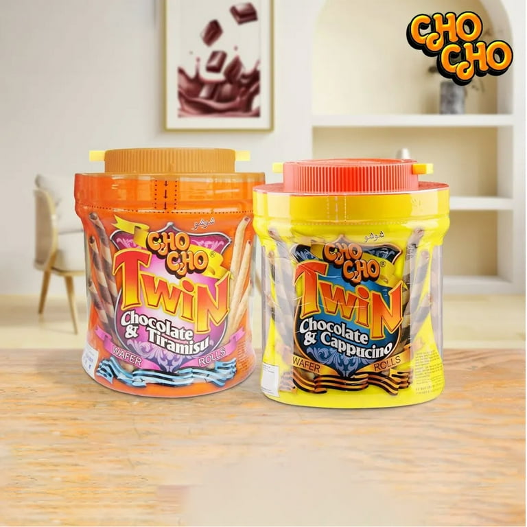 Cho Cho Twin Chocolate & Tiramisu Wafer Stick 17.64 oz (Pack of 1