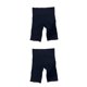 thumbnail image 2 of Jumpingount Pantalones cortos de yoga Fitness Leggings Pantalones de entrenamiento Ajuste a prueba de sudor Lavable Correr Suavidad simple Negro L 2piezas, 2 of 6