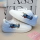 thumbnail image 1 of Zapatos blancos informales de suela gruesa para mujer, zapatillas deportivas con diseño de Pato Mandarín a la moda, estilo universitario, tendencia nacional, para parejas, 1 of 4