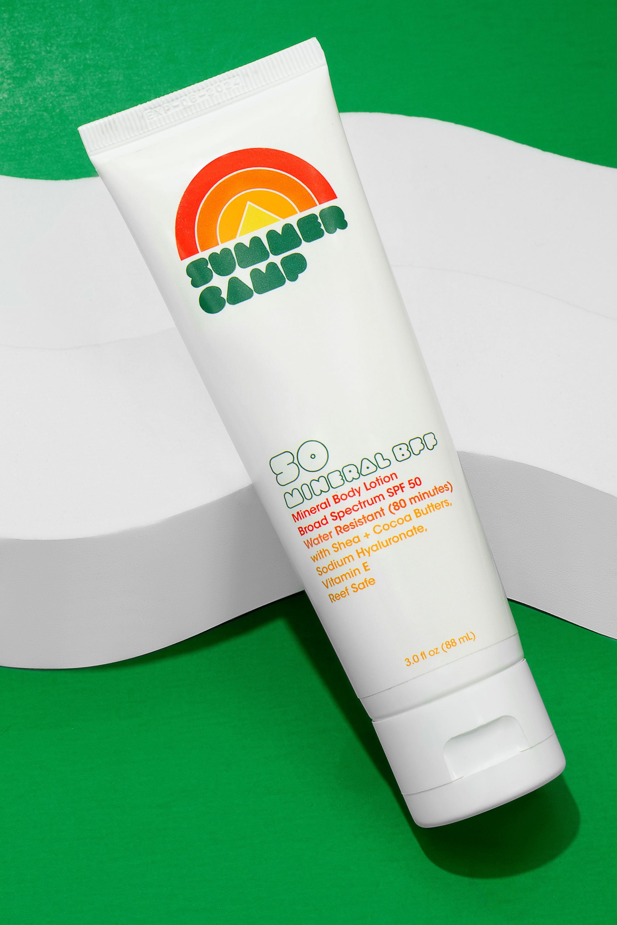 Summer Camp Mineral BFF Body Lotion SPF 50, 3 fl oz