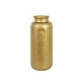 thumbnail image 6 of DecMode 36" Tall Textured Hammered Floor Gold Metal Vase, 6 of 9
