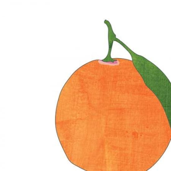 Watercolor Orange Canvas Art - Alli Rogosich(24X24)