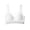 White, variant on LYMAYTER Girls Training Bras 12-15Y Teen Breathable Lightweight Seamless Bra for Daily Wear & Fitness‌