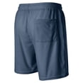 thumbnail image 5 of Lumtrix Men's Loose Fitted Corduroy Shorts Casual Elastic Waist Drawstring Long Shorts with Pockets Navy 5XL, 5 of 5