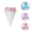 Pink, variant on Floating Lint Mesh Traps, Reusable Fine Hair Filter for Washer, 3Pcs Pet Fur Catcher for Laundry & Machine Cleaning