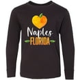 thumbnail image 3 of Inktastic Naples Florida Orange in Heart Long Sleeve Youth T-Shirt, 3 of 5