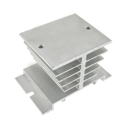 Single Phase Solid State Relay SSR Aluminum Heat Sink Dissipation